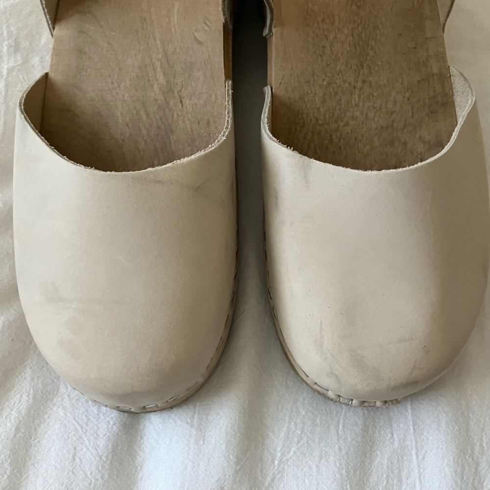 Roolee Mia Sofia Clogs: Cornsilk - image 3